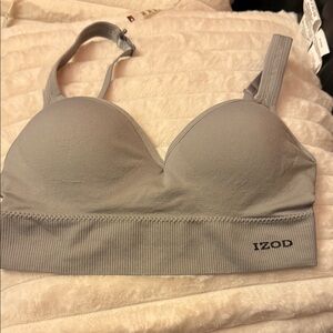 IZOD Women's Soft Gray Bra